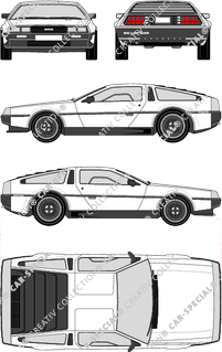 DMC DeLorean DMC-12, Coupé, 2 Doors (1981)