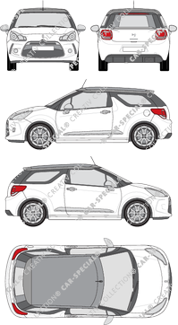 DS Automobiles DS 3 Cabrio, 2013–2016 (DS_004)