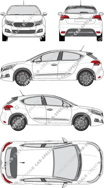 DS Automobiles DS 4, 2015–2018 (DS_007)