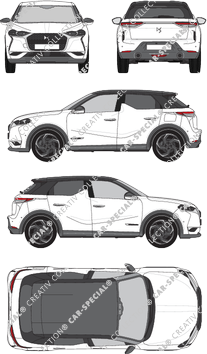 DS Automobiles DS 3 personenvervoer, 2019–2022 (DS_010)