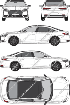 DS Automobiles DS 9 limusina, actual (desde 2021) (DS_013)