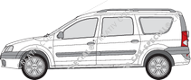 Dacia Logan MCV, 2006–2008