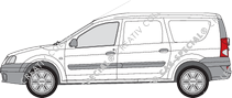 Dacia Logan Van gesloten bestelbus, 2009–2013