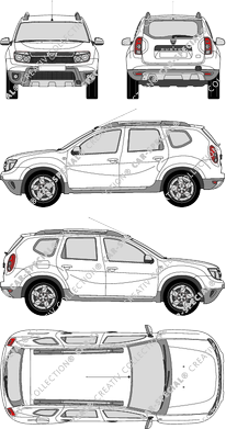 Dacia Duster, Station wagon, 5 Doors (2010)