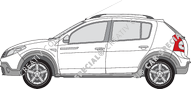 Dacia Sandero, 2010–2013