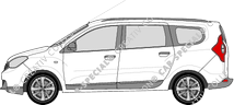 Dacia Lodgy personenvervoer, 2012–2022