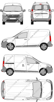 Dacia Dokker Kastenwagen, ab 2012 (Daci_012)