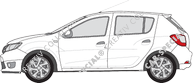 Dacia Sandero Hatchback, 2013–2020
