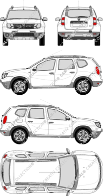 Dacia Duster, Station wagon, 5 Doors (2013)