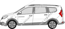 Dacia Lodgy personenvervoer, 2015–2022