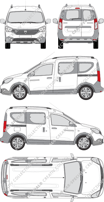Dacia Dokker, current (since 2015) (Daci_021)