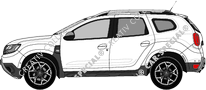 Dacia Duster personenvervoer, actueel (sinds 2018)