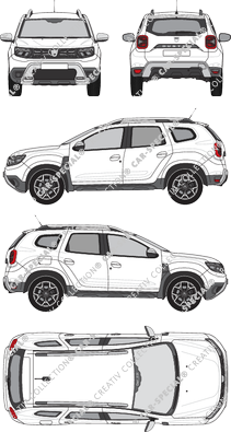 Dacia Duster, break, 5 Doors (2021)