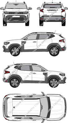 Dacia Duster, current (since 2024) (Daci_039)