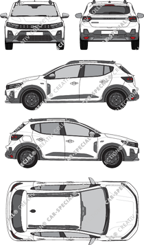 Dacia Sandero station wagon, from 2026 (Daci_042)