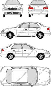 Daewoo Lanos, 2000–2004 (Daew_003)