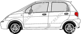 Daewoo Matiz Hatchback, 1998–2002