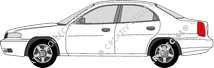 Daewoo Nubira sedan, 1997–1999