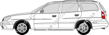 Daewoo Nubira Wagon combi, 2000–2002
