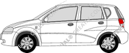 Daewoo Kalos Hatchback, 2002–2005