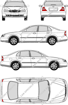 Daewoo Evanda, limusina, 4 Doors (2003)