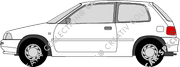 Daihatsu Charade Hatchback, desde 1993