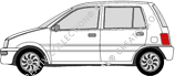 Daihatsu Cuore Hatchback, 1993–1999