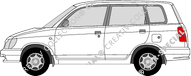 Daihatsu Gran Move station wagon, 1997–2002