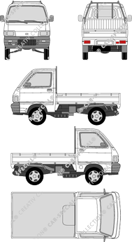 Daihatsu Hijet Pick-up, 1994–1999 (Daih_012)