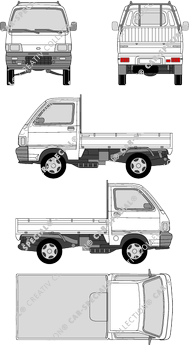 Daihatsu Hijet, Pick-up, 2 Doors (1994)