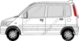 Daihatsu Move Station wagon, 1997–1998