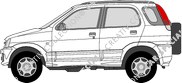 Daihatsu Terios Station wagon, 1997–2006