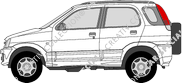 Daihatsu Terios station wagon, 1997–2006