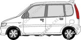 Daihatsu Move Hatchback, 1999–2002