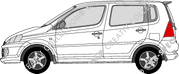 Daihatsu YRV station wagon, 2001–2005