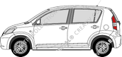 Daihatsu Sirion Hatchback, 2005–2008
