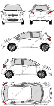Daihatsu Charade, 2011–2013 (Daih_031)