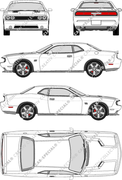 Dodge Challenger SRT8, Coupé, 2 Doors (2008)