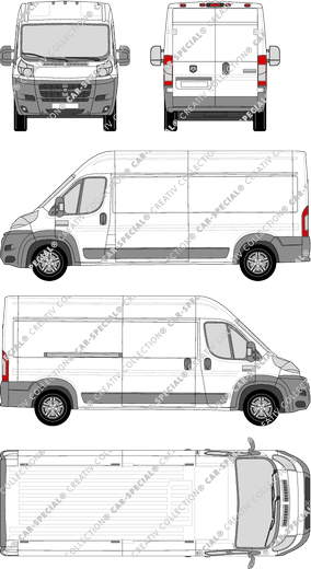 Dodge Ram Promaster furgone, attuale (a partire da 2014) (Dodg_021)