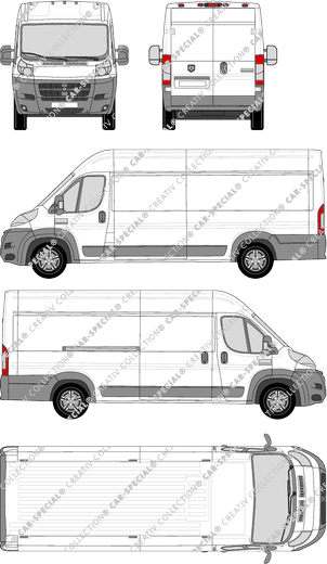 Dodge Ram Promaster furgone, attuale (a partire da 2014) (Dodg_023)