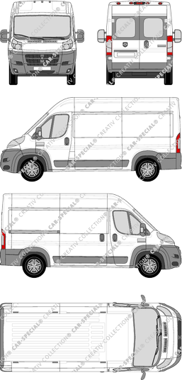 Dodge Ram Promaster furgone, attuale (a partire da 2014) (Dodg_029)