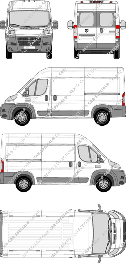 Dodge Ram Promaster furgone, attuale (a partire da 2014) (Dodg_030)