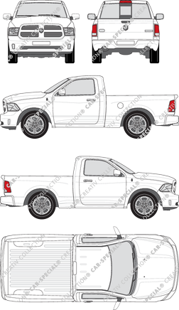 Dodge Ram, 2009–2018 (Dodg_037)