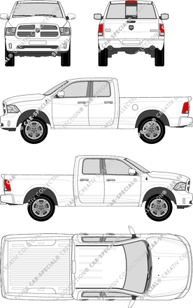 Dodge Ram Pick-up, à partir de 2009 (Dodg_039)