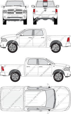 Dodge Ram Pick-up, from 2009 (Dodg_040)