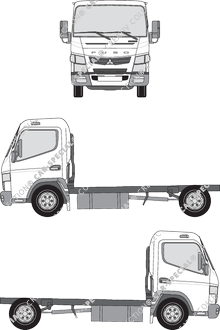 FUSO Canter Chassis for superstructures, 2012–2021 (FUSO_001)