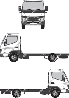 FUSO Canter Châssis pour superstructures, actuel (depuis 2021) (FUSO_004)