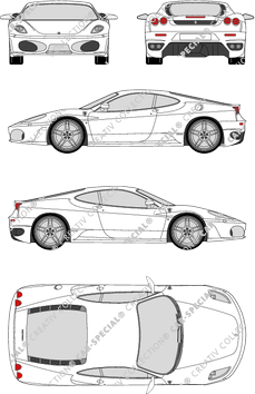 Ferrari F430, Coupé, 2 Doors (2004)