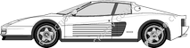 Ferrari Testarossa Coupé, a partire da 1984