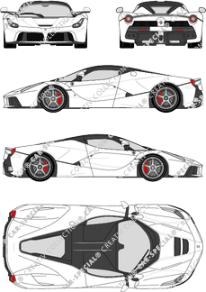 Ferrari LaFerrari, Coupé, 2 Doors (2013)